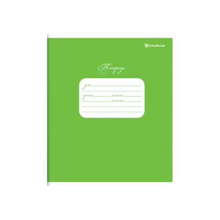 Тетрадь SCHOOLFORMAT косая линейка 12 лист.