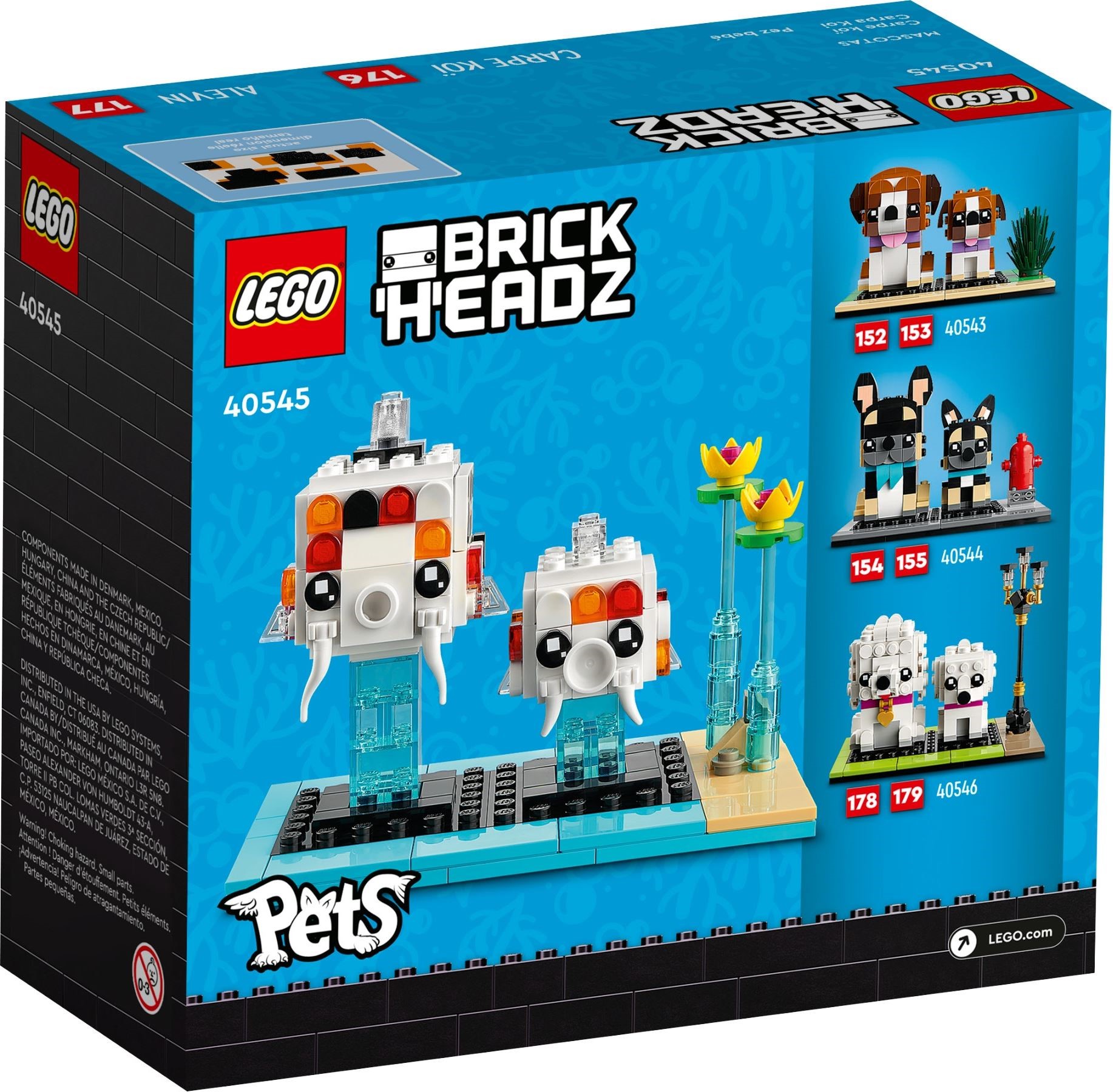 Конструктор LEGO BrickHeadz 40545 203 дет. - фото 5