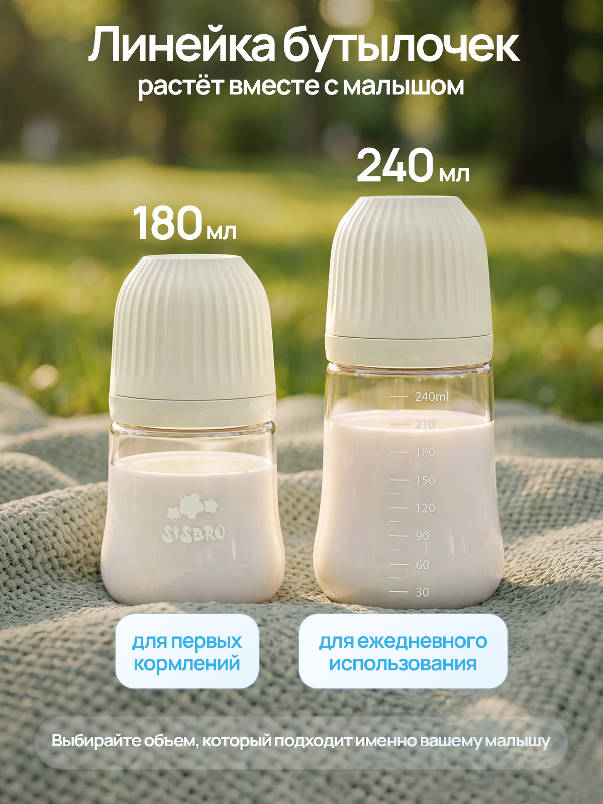 Бутылочка SISBRO 240 мл - фото 7