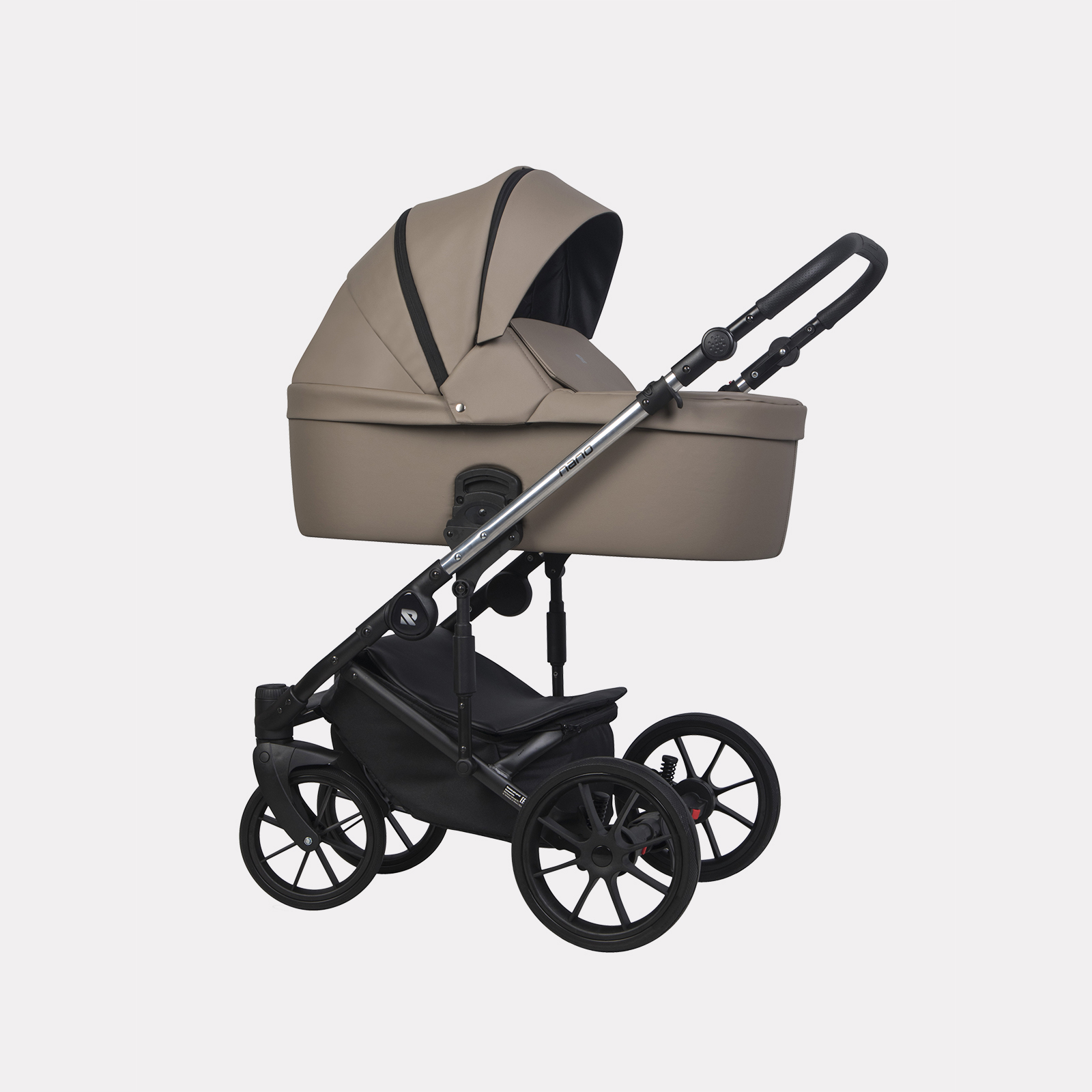 Коляска 2в1 Riko Nano Thermo Ecco коричневый - фото 2