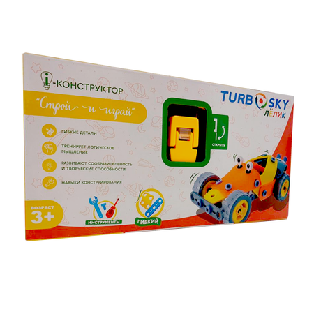 Конструктор Turbosky Лёлик Строй и играй мягкий