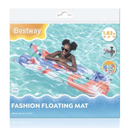 Матрас для плавания Bestway Яркий Фламинго 183х69 см нагрузка до 100 кг