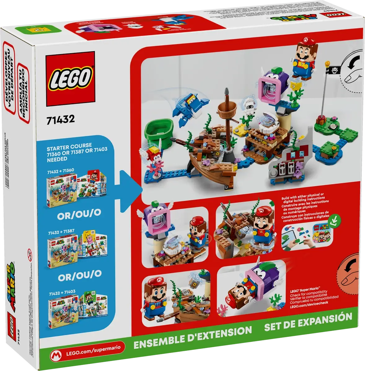 Конструктор LEGO Super Mario 71432 329 дет. - фото 2