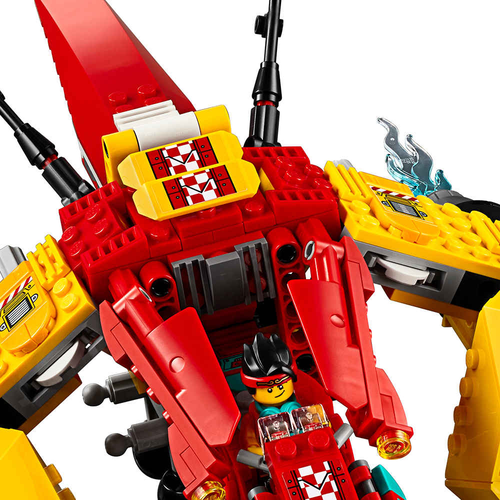 Конструктор LEGO Monkie kid Самолёт Манки Кида 80008 609 дет. - фото 3