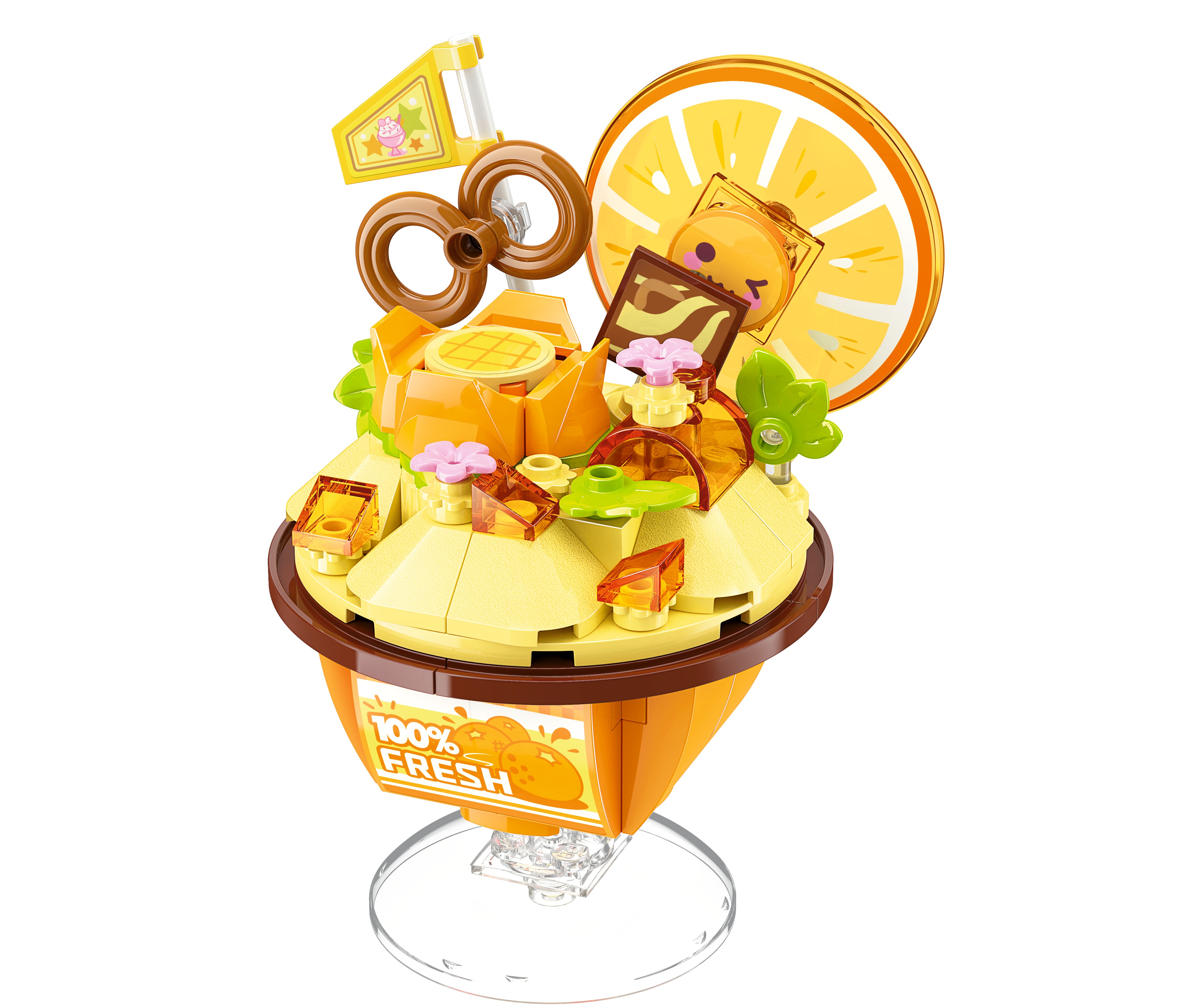 Конструктор QMAN Десерт 113 дет. - фото 1