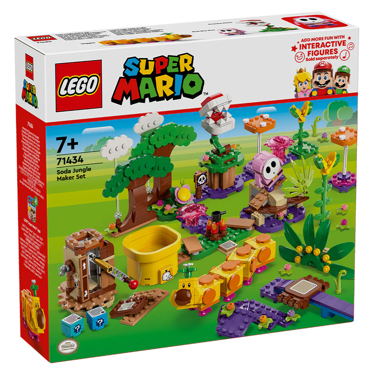 Конструктор LEGO Super Mario Джунгли блочный - фото 12