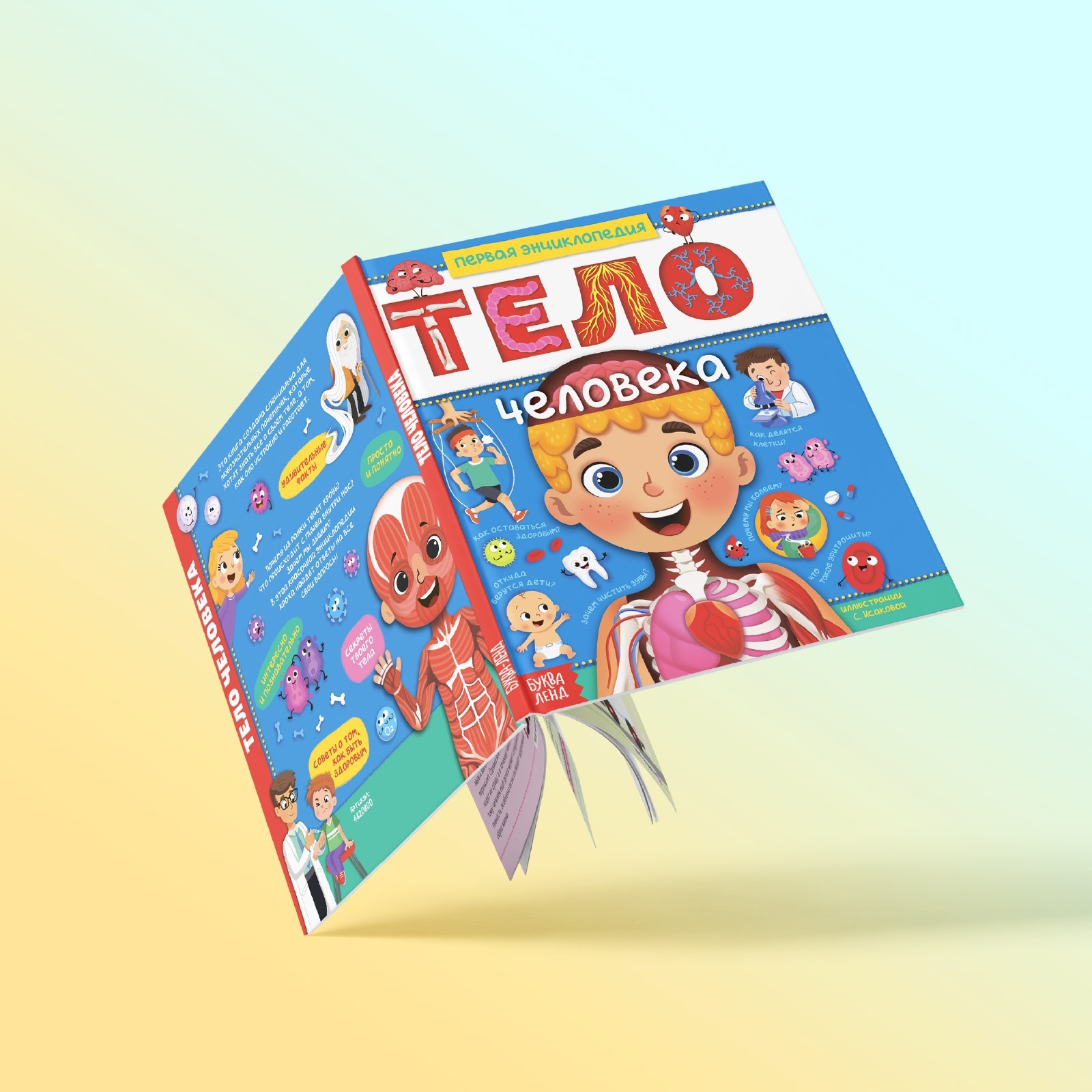 Энциклопедия Буква-ленд в твёрдом переплёте Тело человека 48 стр - фото 10