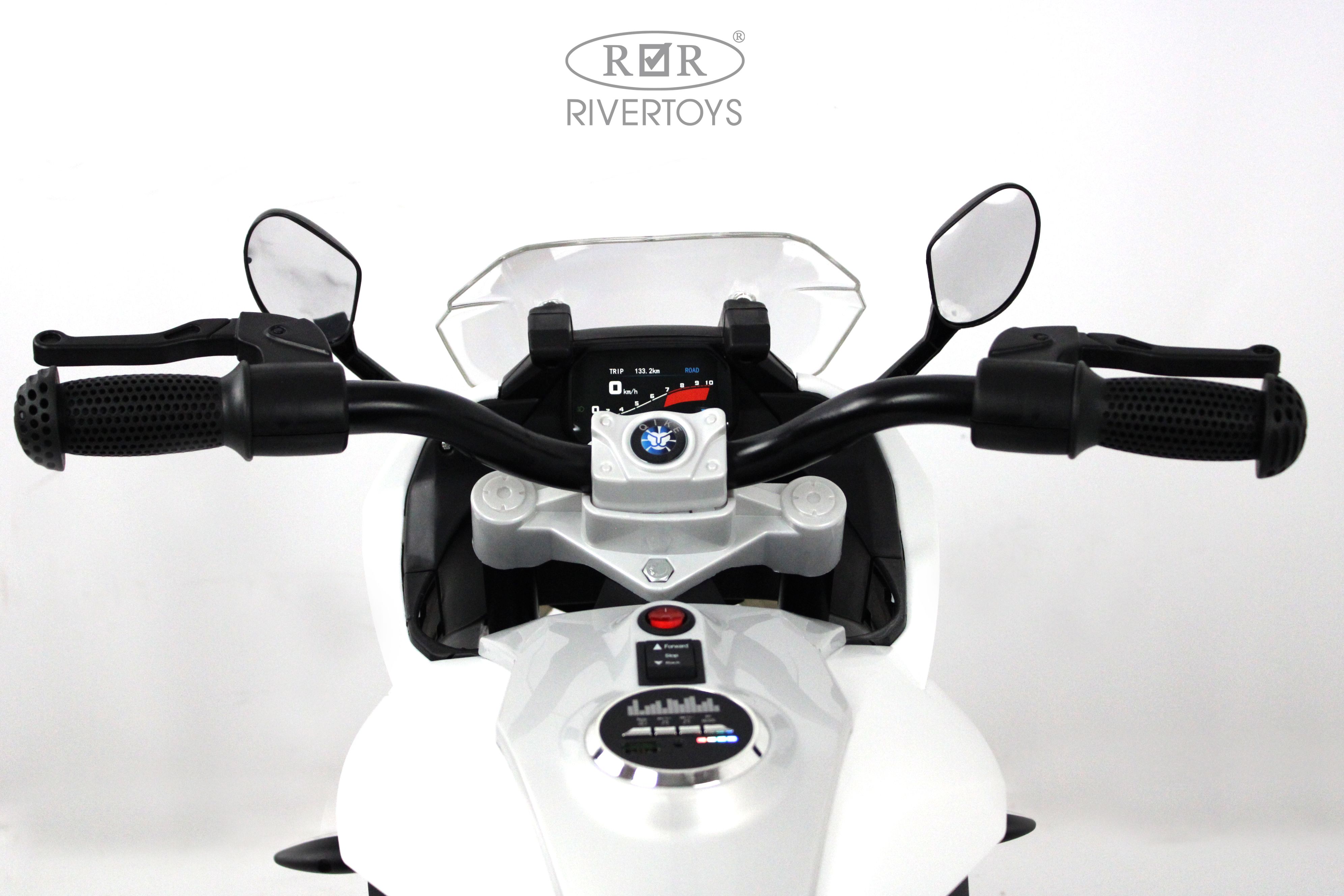 Электромобиль RIVERTOYS Z333ZZ-WHITE - фото 4