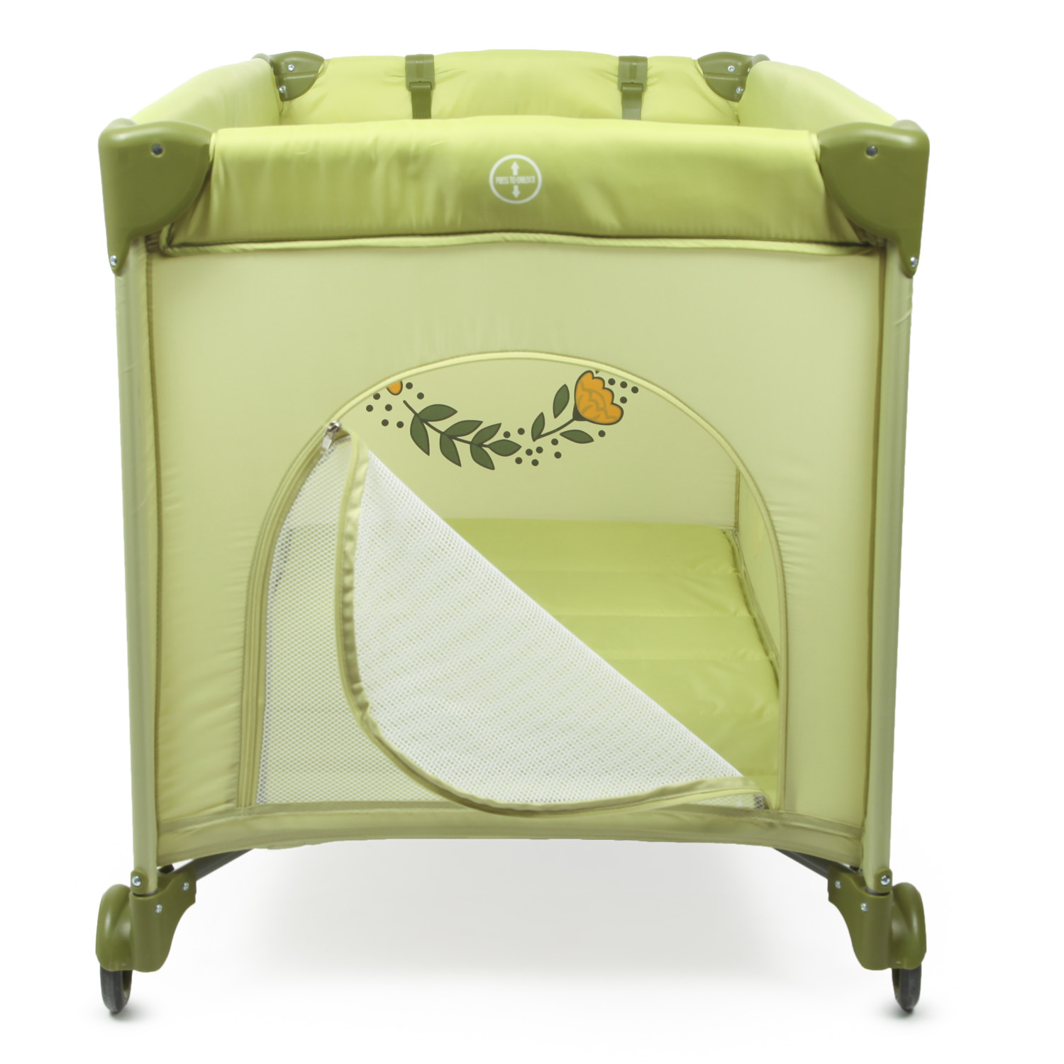 Манеж Babyton Play box Green P612 - фото 8