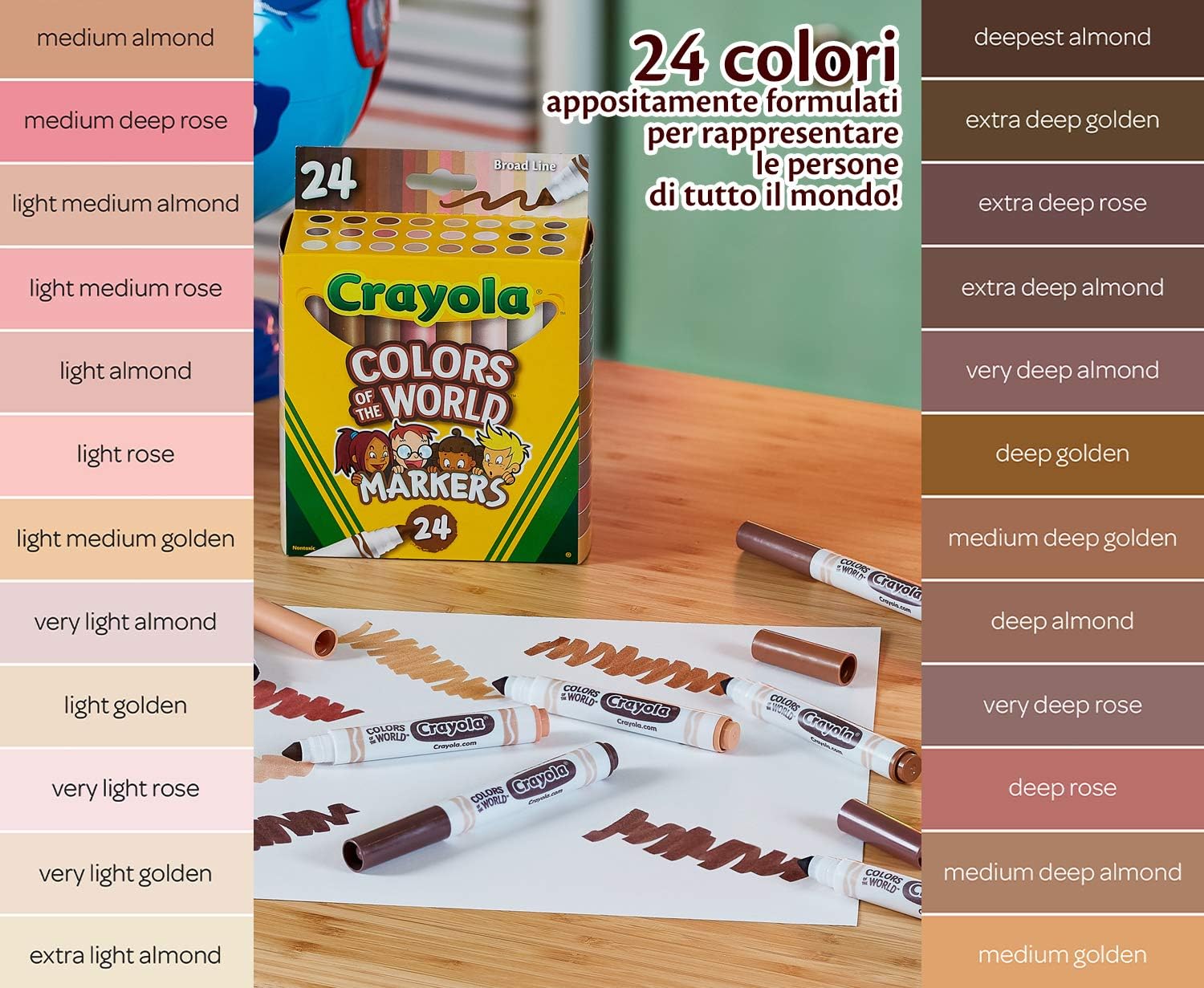 Фломастеры Crayola 24 шт. - фото 4