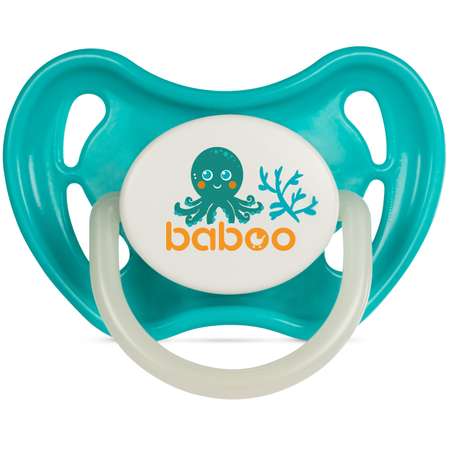 Пустышка BABOO латекс классическая от 0 мес. 1 шт.