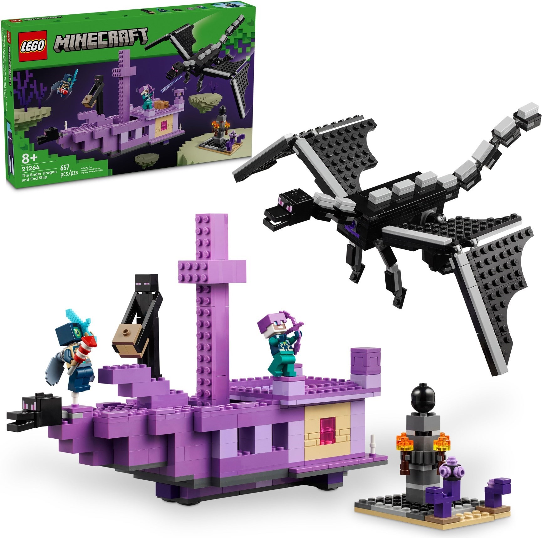Конструктор LEGO Minecraft 21264 657 дет. - фото 1