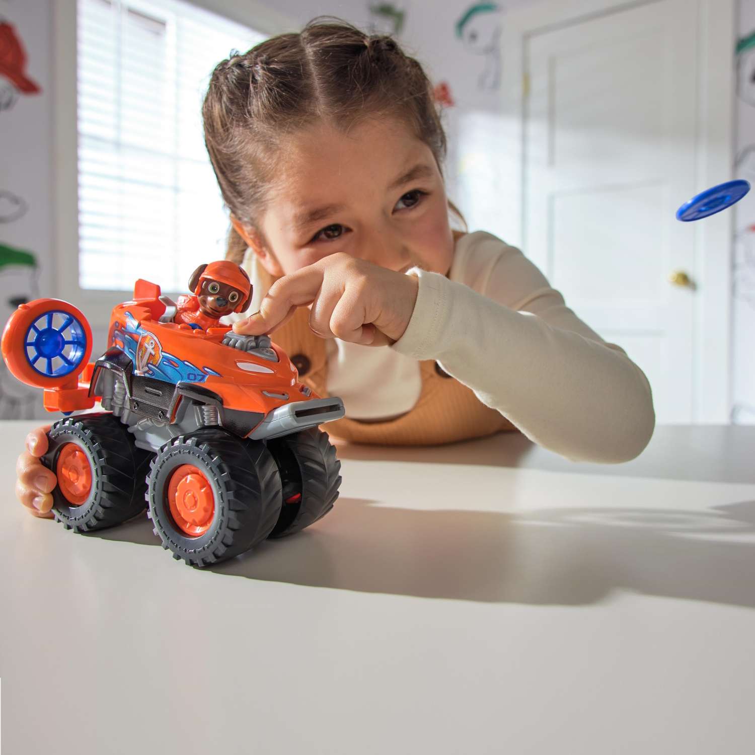 Игровой набор Paw Patrol Ховеркрафт Зумы оранжевый 6069332 - фото 6