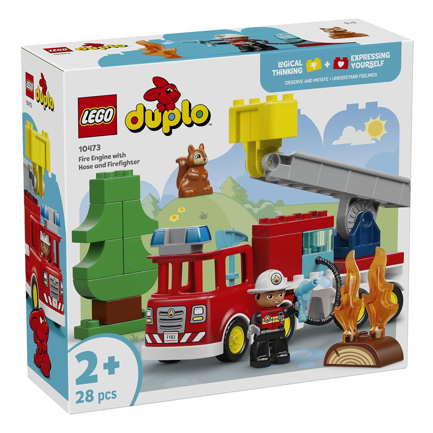 Конструктор LEGO DUPLO Пожарная машина 28 дет. - фото 2
