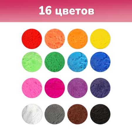 Тесто-пластилин LORI(колорит) 18 цв.