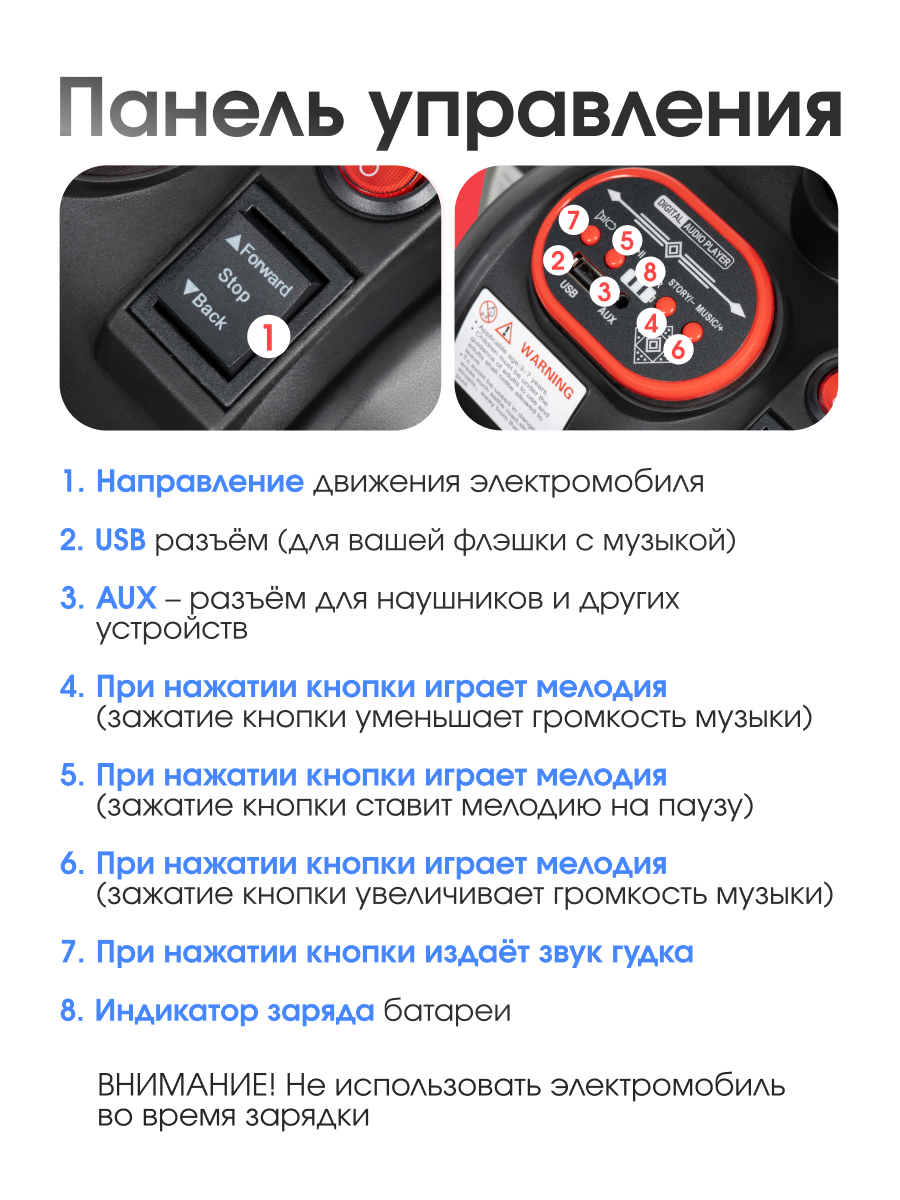 Квадроцикл Farfello SR915 С пультом ДУ - фото 7