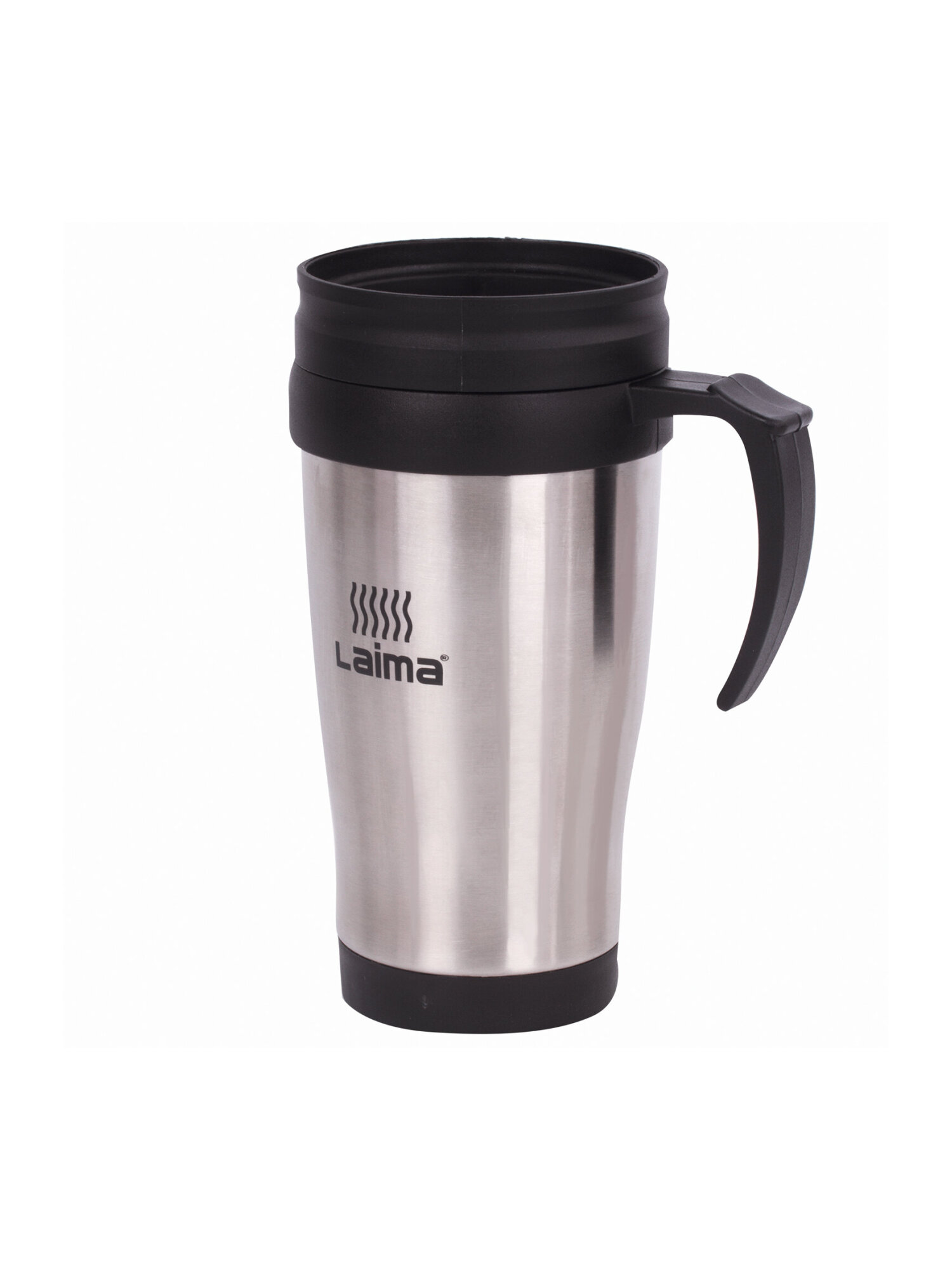 Термокружка Лайма 400 мл нержавеющая сталь серебристая - фото 6
