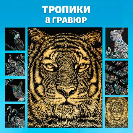 Гравюра LORI(колорит) Тропики