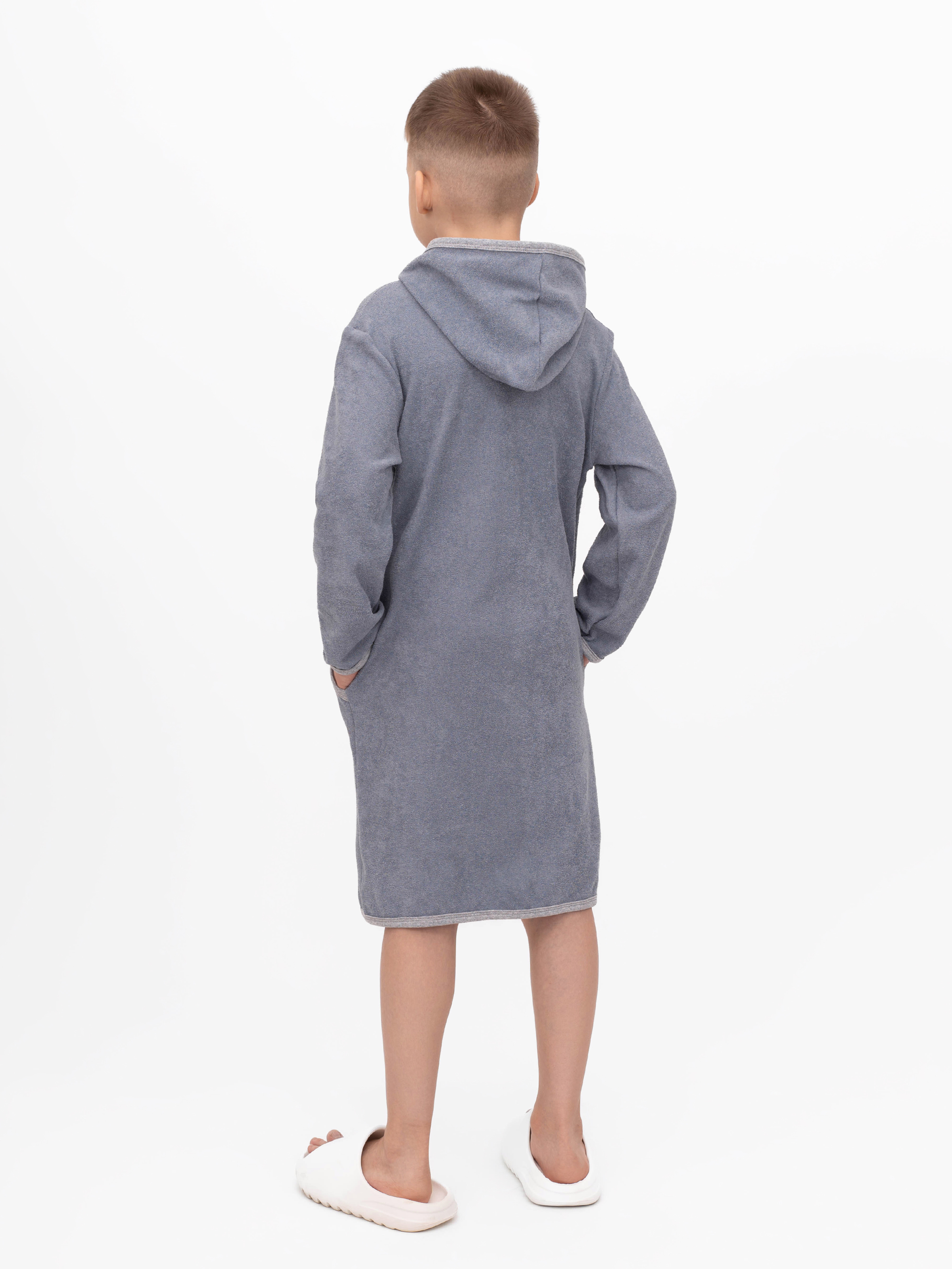 Халат Утенок 906 серый - фото 13