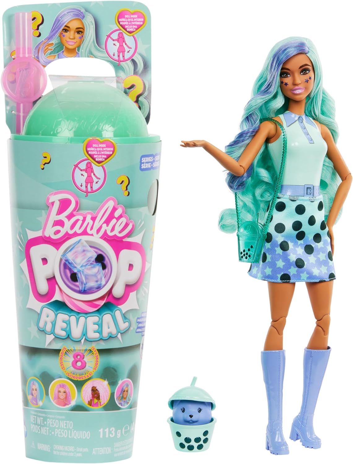 Кукла модельная Barbie Pop Reveal HTJ21 - фото 1