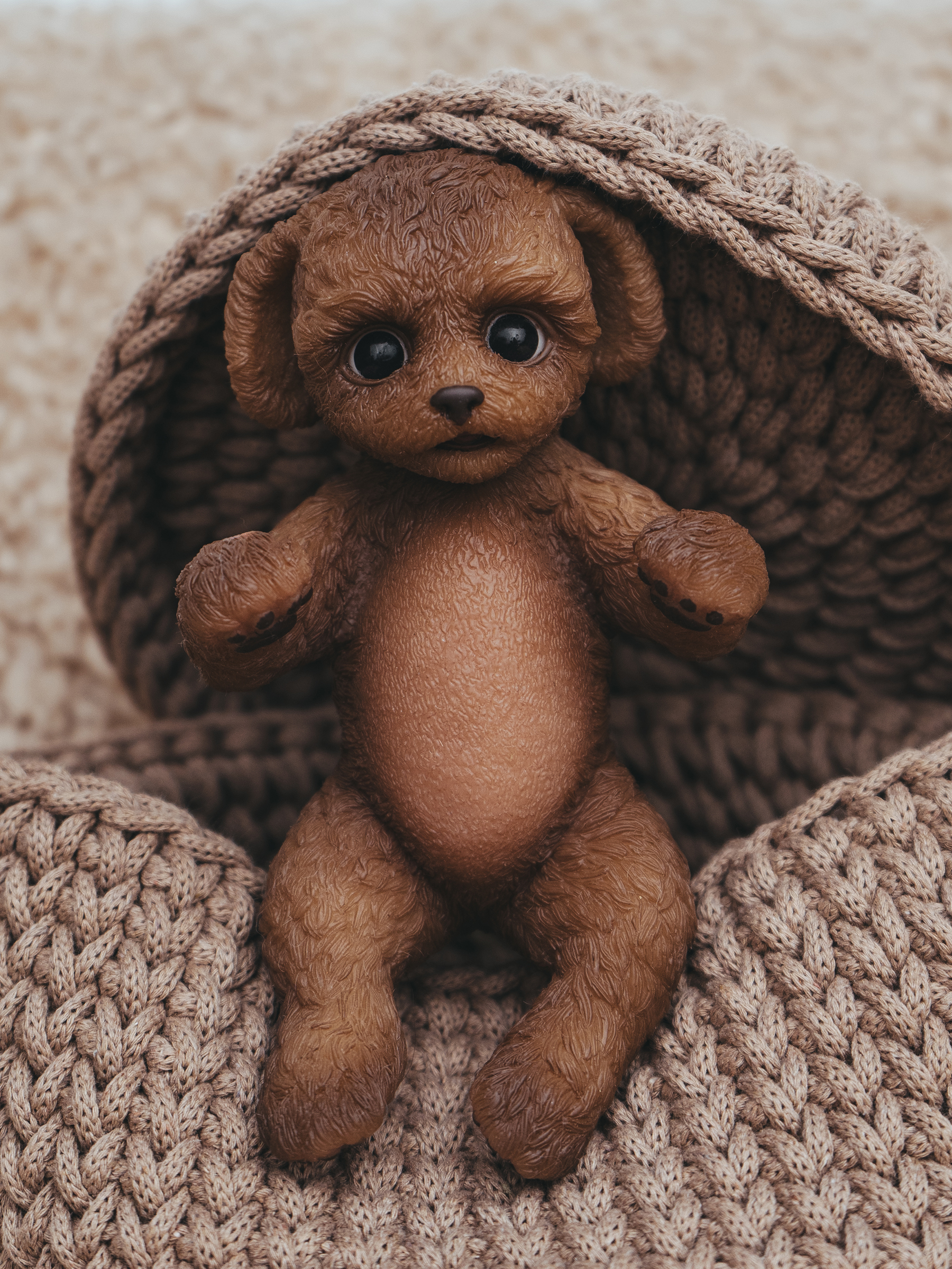 Кукла мини Magic Manufactory Magic Pets Пудель высота 18 см 4631175965908 - фото 13