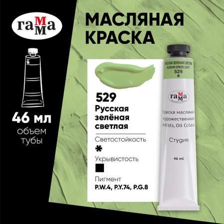 Краски масляные Гаммa