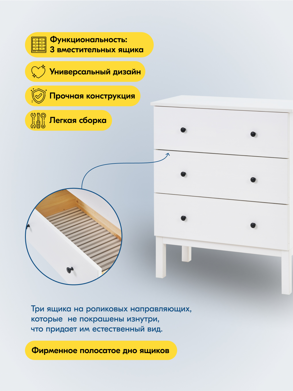 Комод IKEA ТИРАНА - фото 3