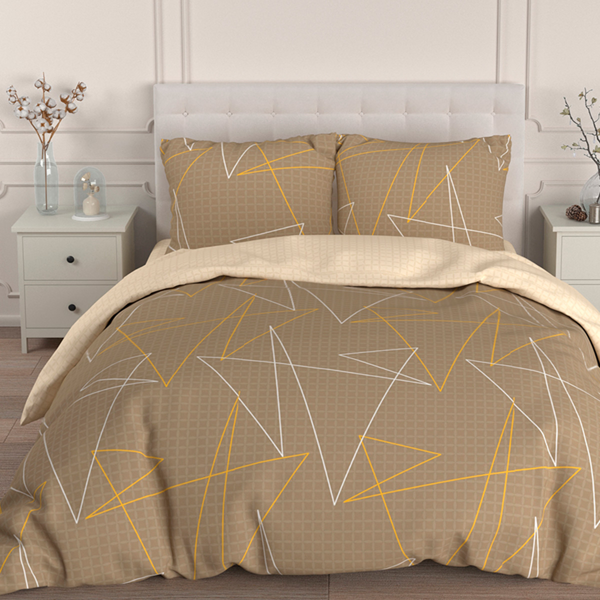 Комплект постельного белья для SNOFF Амадо полутораспальный 4 предм. - фото 14