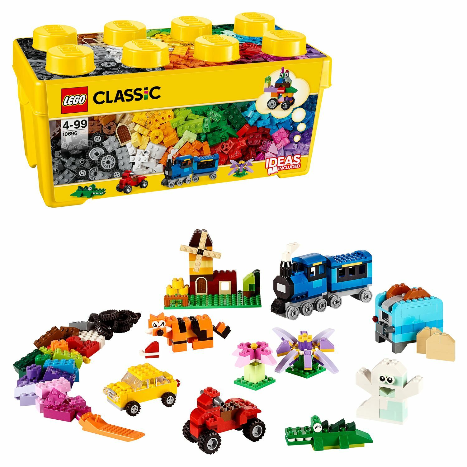 LEGO Classic Caixa Média de Peças Criativas 10696 — 484 Peças