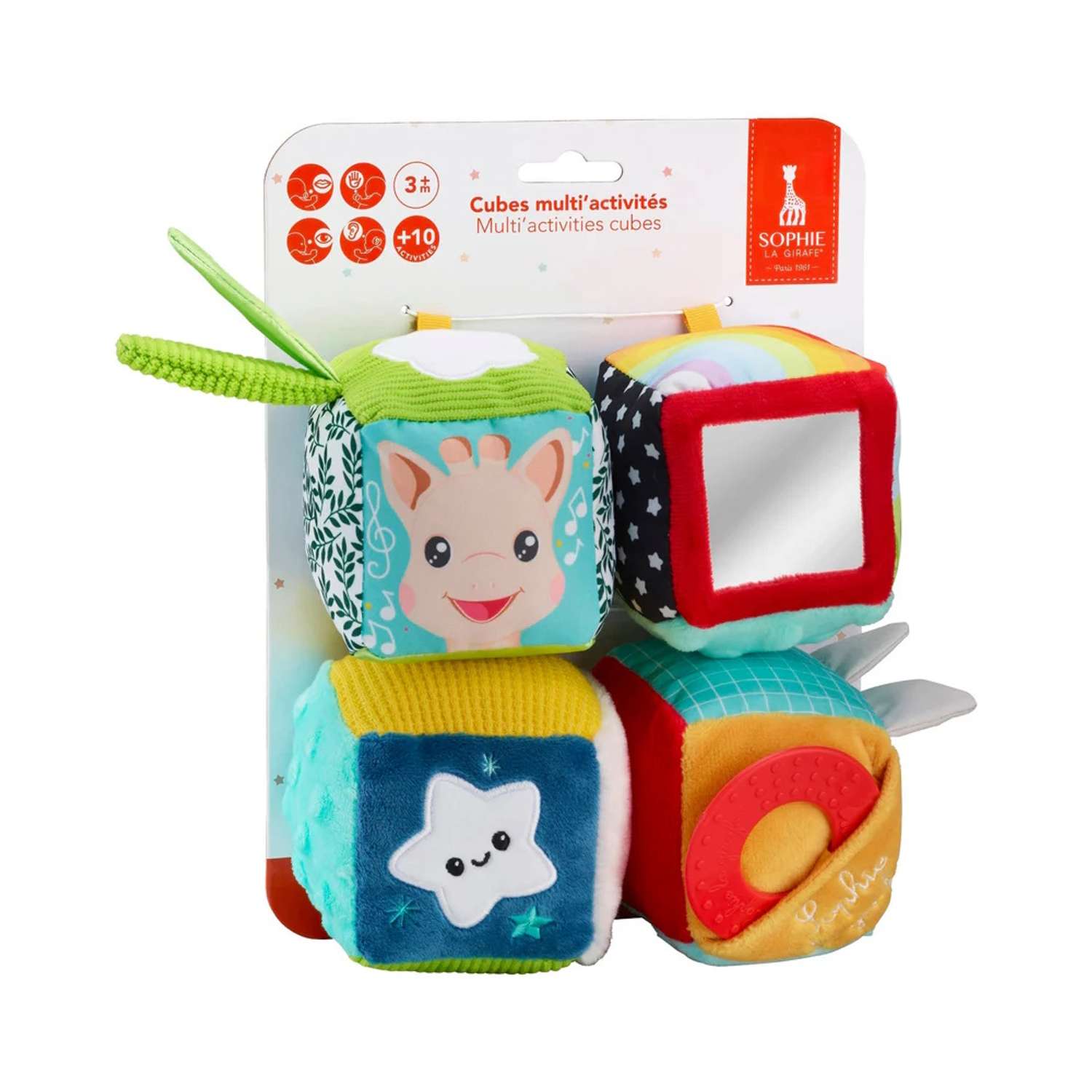 Игрушка Sophie la girafe кубики - фото 7