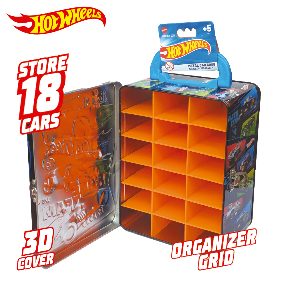 Кейс Hot Wheels HWCC2-23K - фото 3