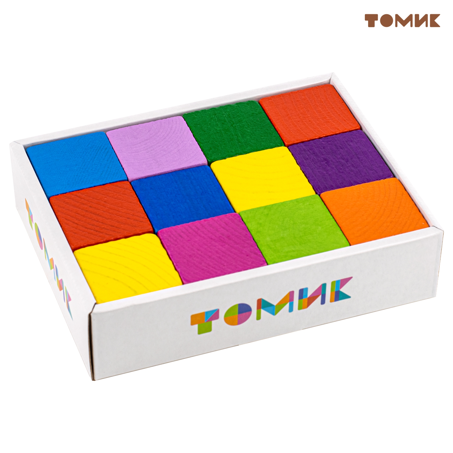 Игрушка Томик кубики Цветные - фото 18