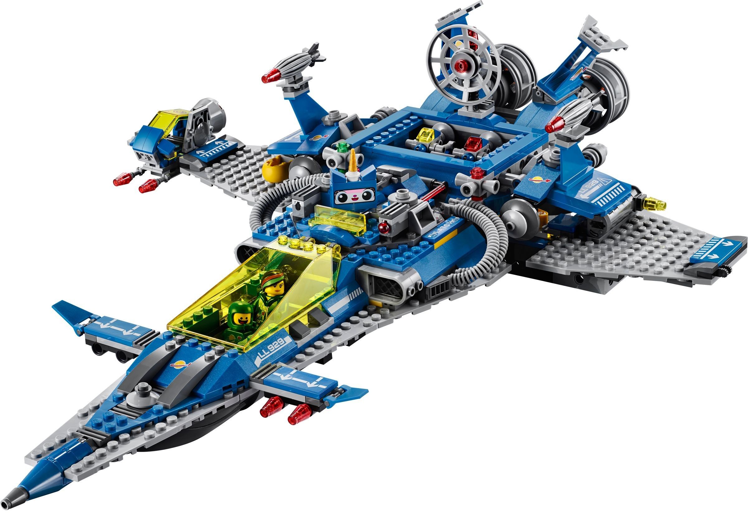 Конструктор LEGO Movie 2 Космический корабль Бенни 940 дет. - фото 3