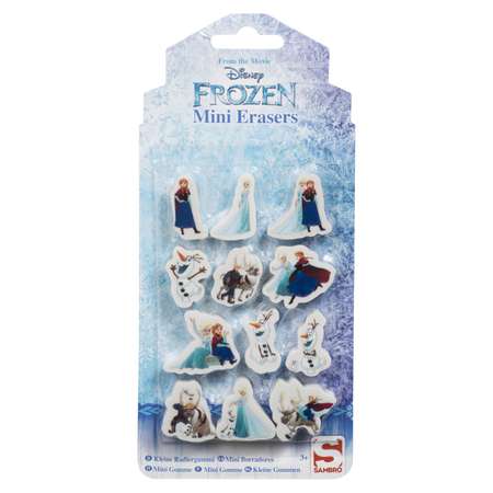 Ластик Sambro Frozen 12 шт.
