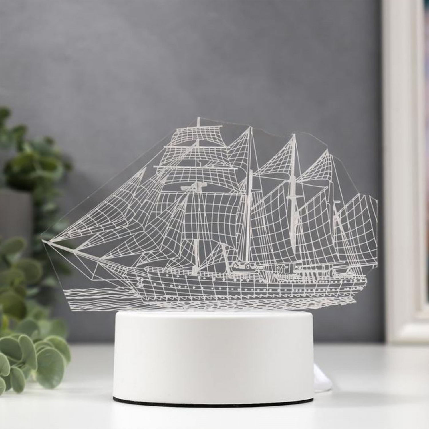 Светильник MINI-TOYS «Фрегат» LED RGB - фото 6