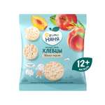 Хлебцы ФрутоНяня рисовые яблоко-персик с 12 мес 30 г