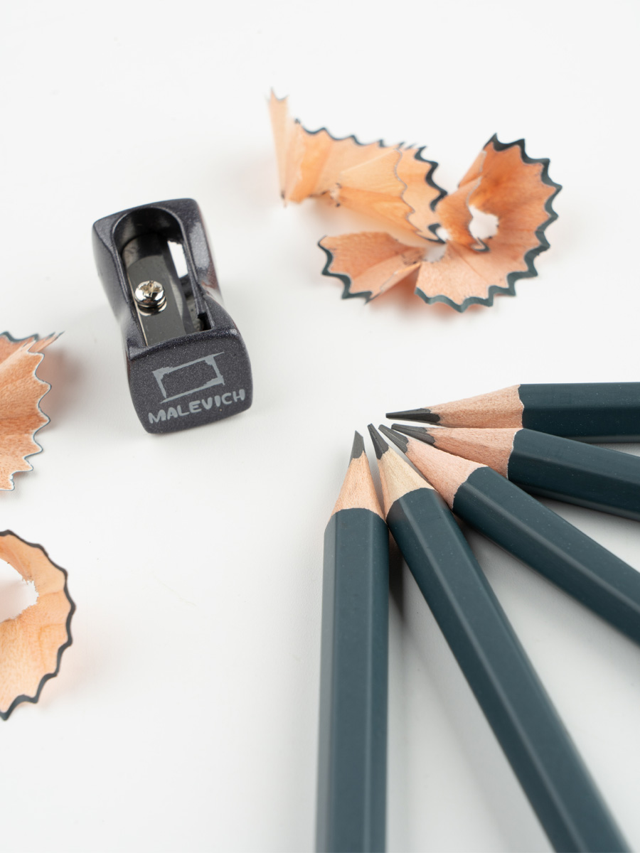 Карандаши чернографитные Малевичъ 12 шт. - фото 2