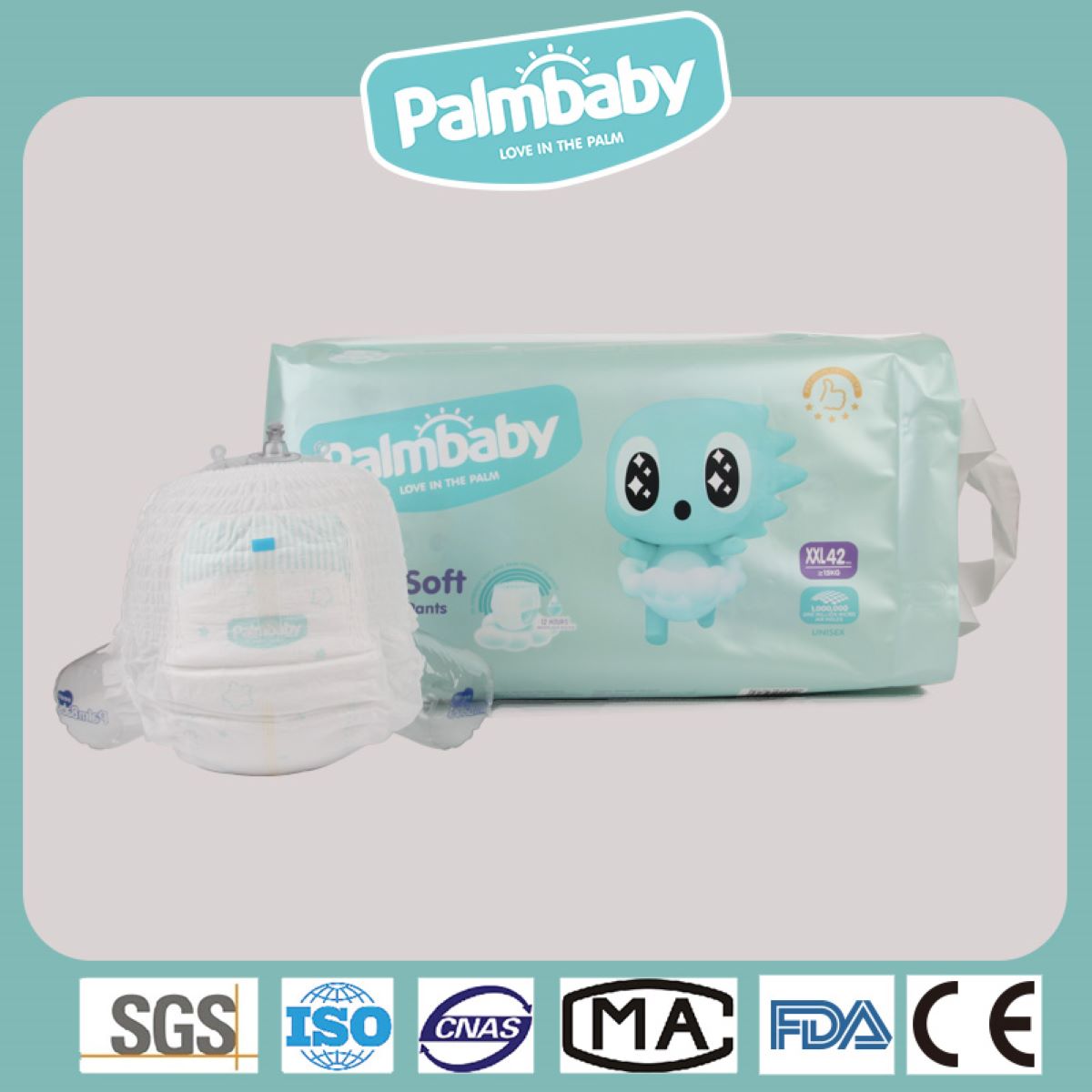 Трусики Palmbaby Premium Soft XXL 42 шт. - фото 2
