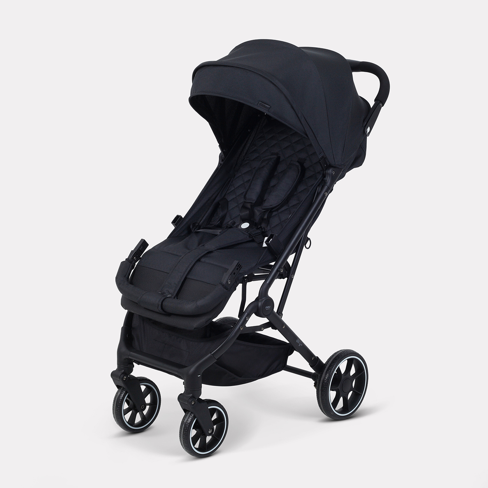 Коляска прогулочная MOWbaby AIRY plus черный - фото 13