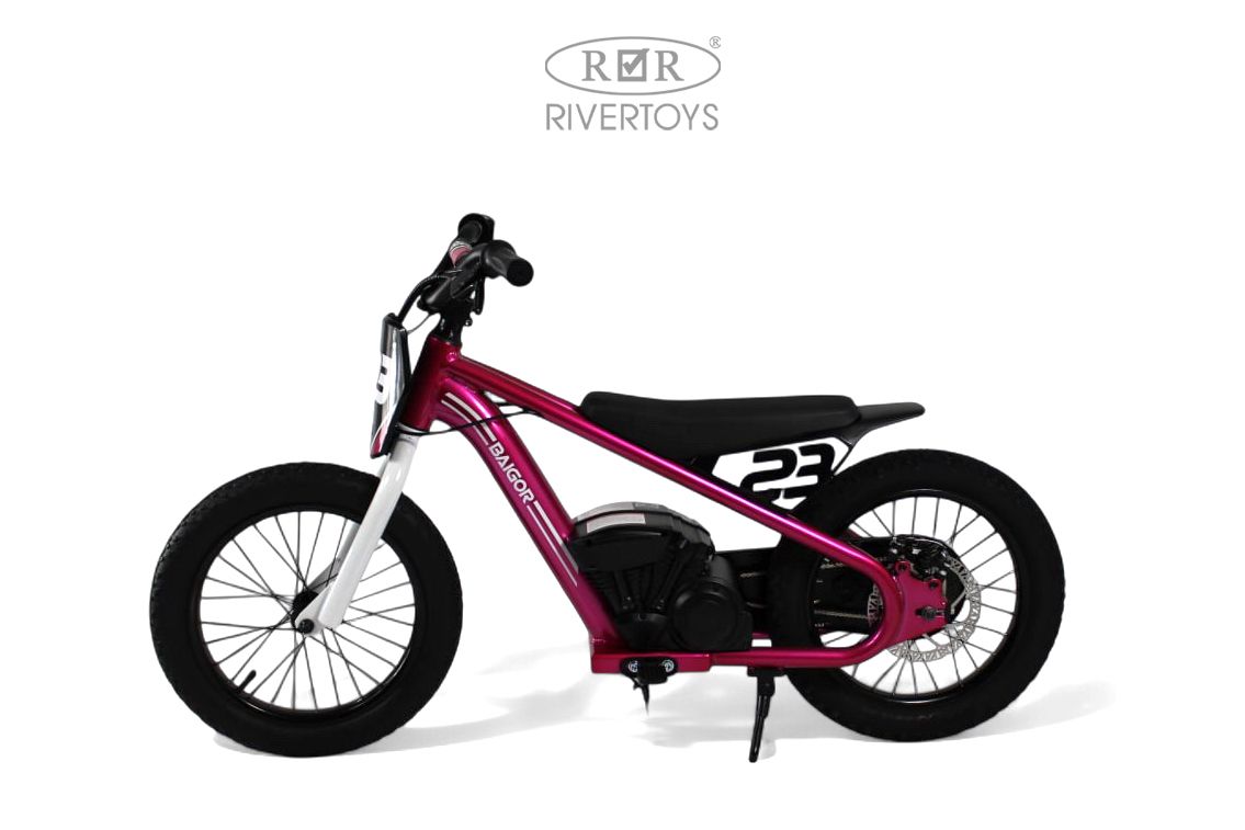 Электромотоцикл RIVERTOYS A001AA-MOTO-PINK - фото 2