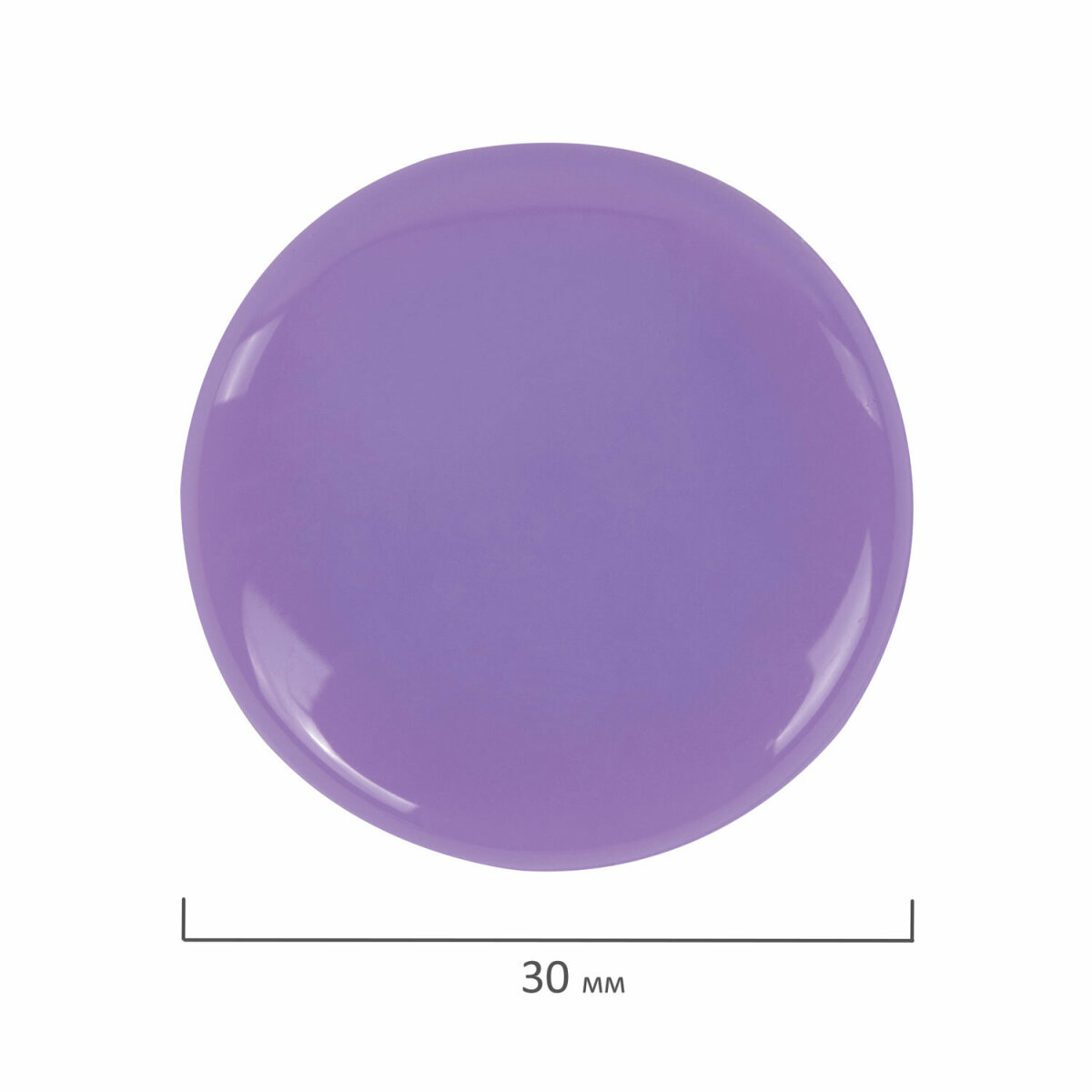 Магнит Brauberg Цветные 8 шт. - фото 5