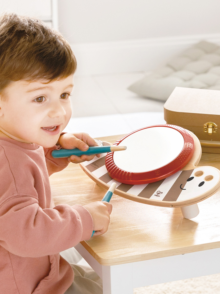 Игрушка музыкальная Hape Улитка барабаны - фото 8