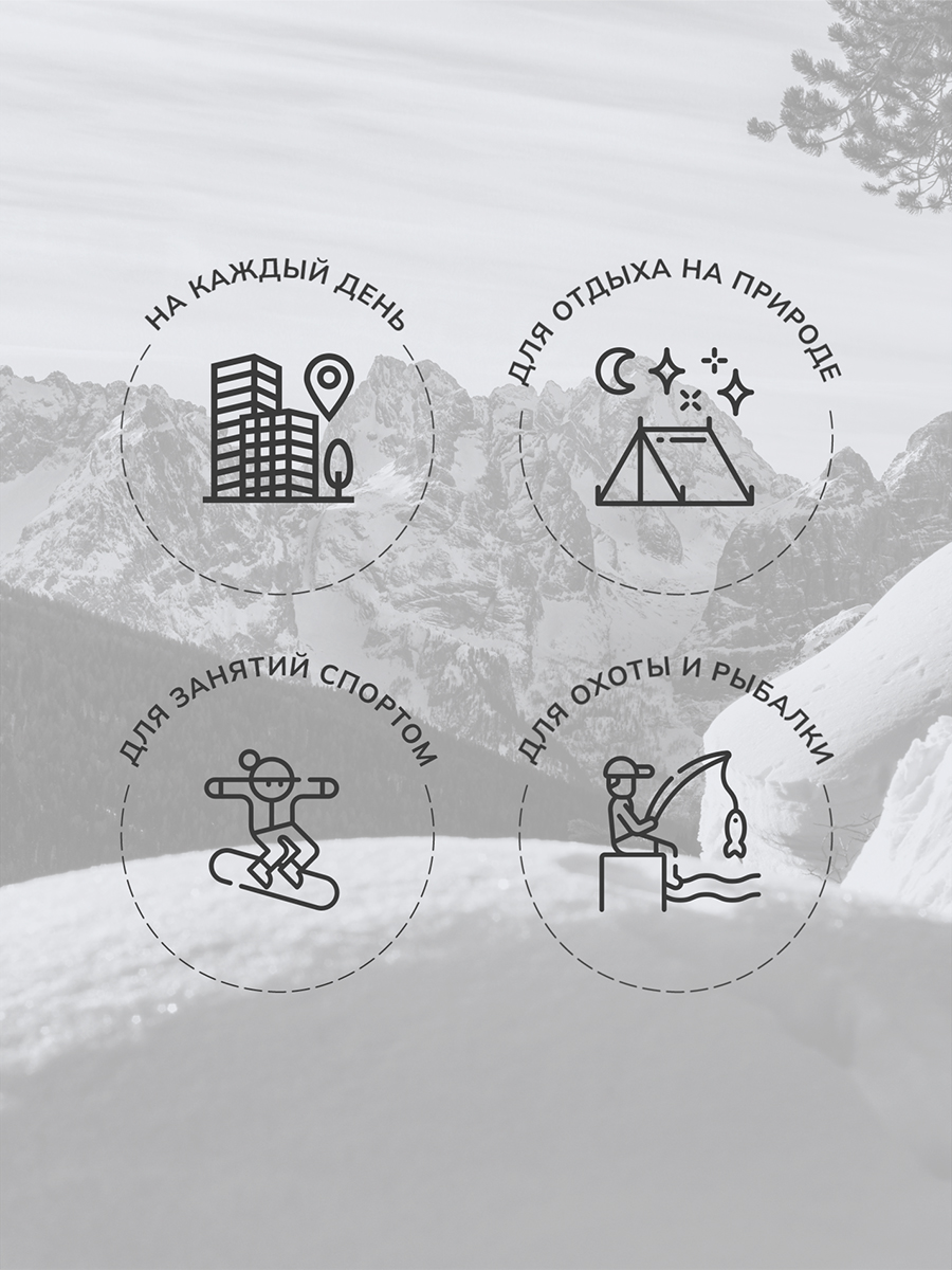 Термобелье Montero Outdoor MCLCCG0102ttt/лаванда - фото 13