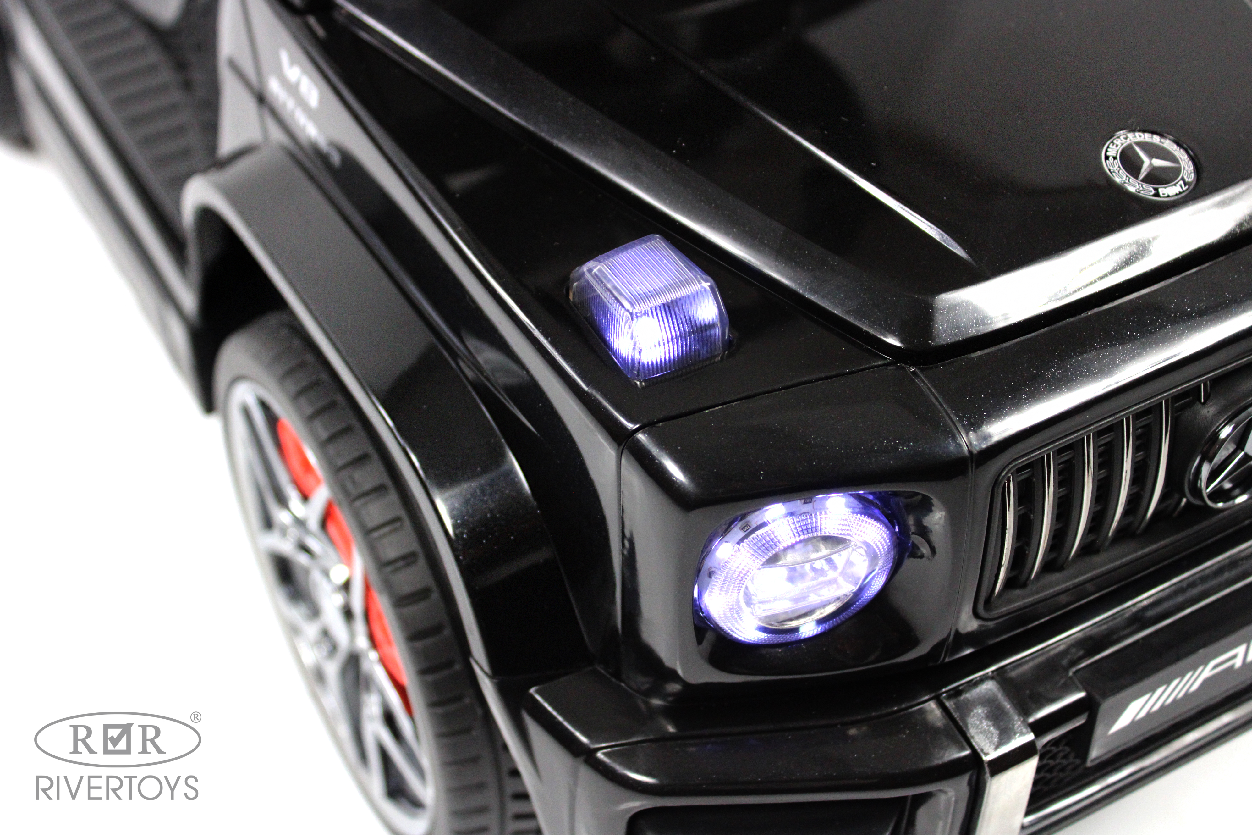 Каталка RIVERTOYS Mercedes-BenzG63 Black Diamond черный - фото 18