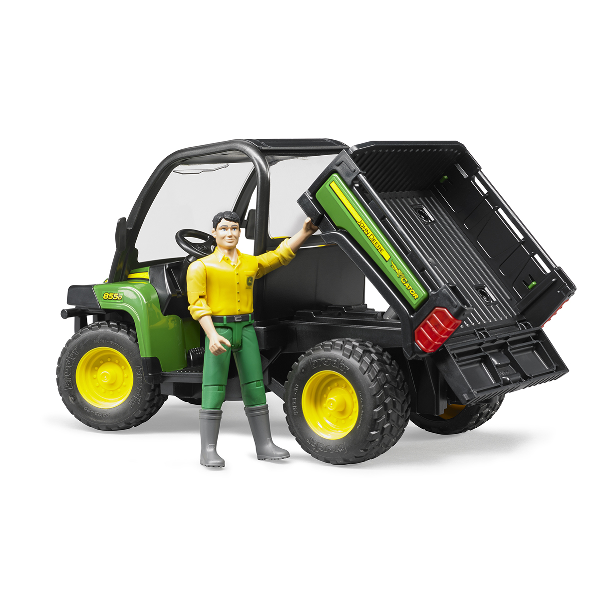 Грузовик Bruder John Deere Gator XUV 855D 1:16 02490 - фото 3