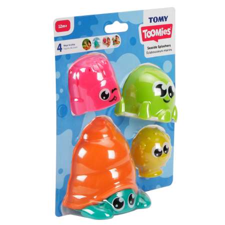 Игрушка для ванной Tomy Морские брызгалки 4в1 E73221C