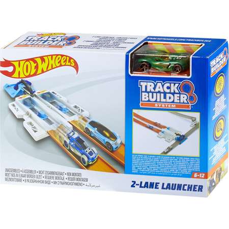 Дополнительная секция Hot Wheels 2-полосная пусковая установка с пусковой установкой