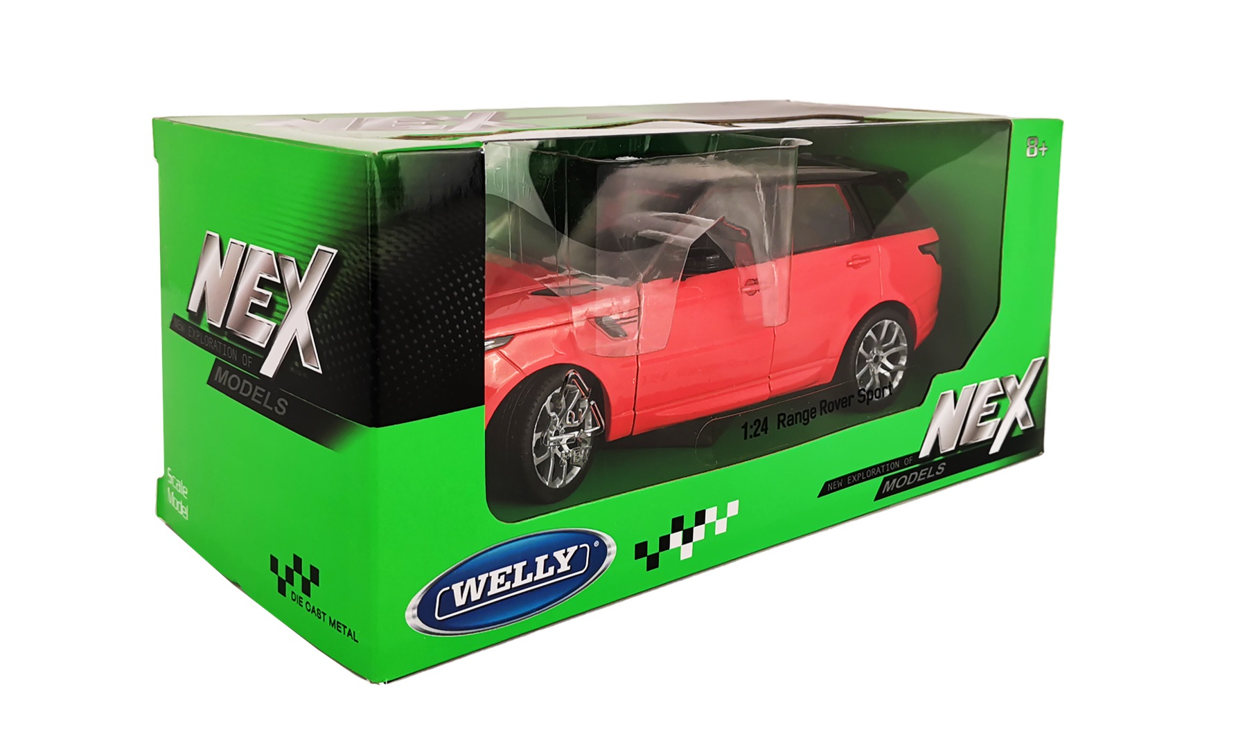 Автомобиль Welly Land Rover Sport 1:24 24059W - фото 5