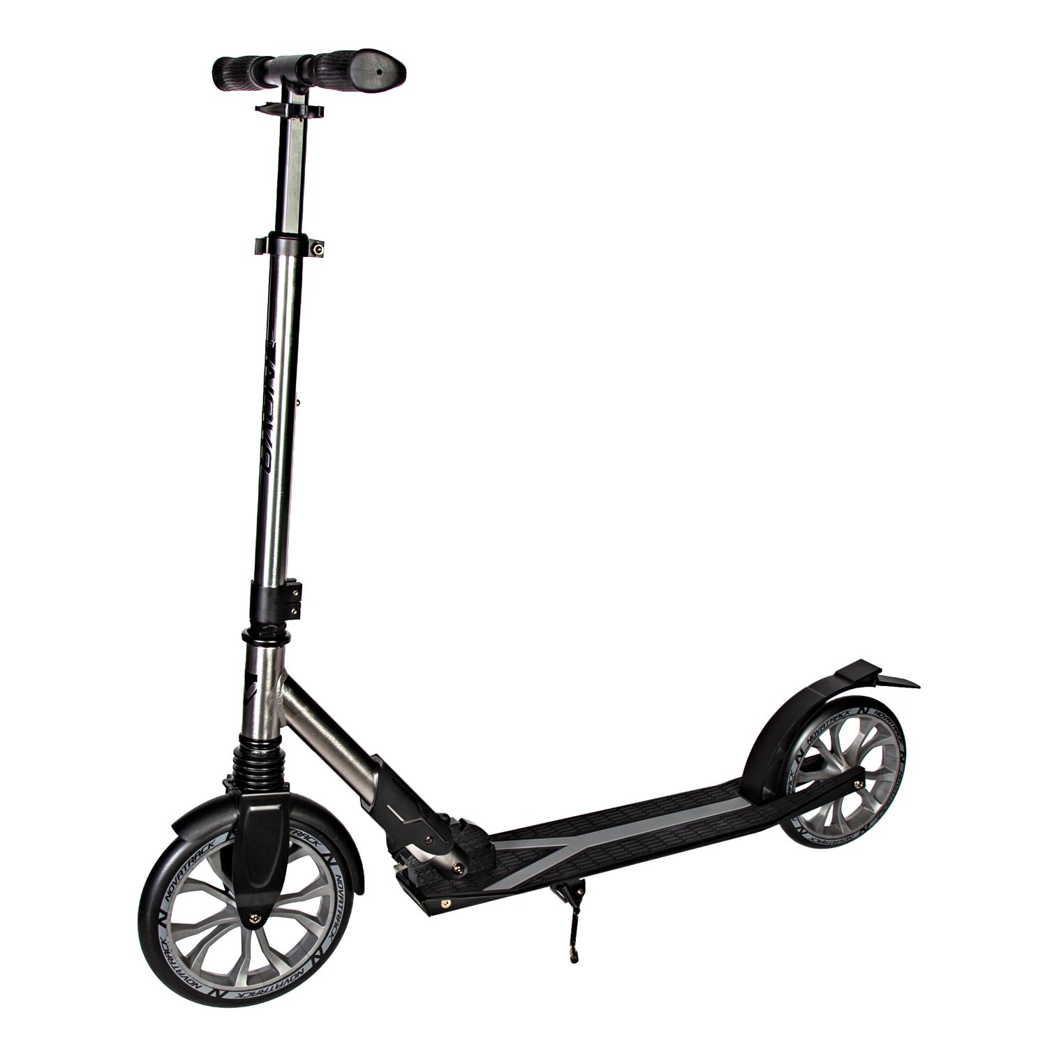 Изображение товара Самокат Novatrack DEFT 230 PRO30 с амортизатором и складным рулем