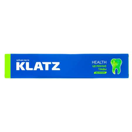 Зубная паста KLATZ без фтора травы